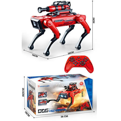 Intelligent Firefighting Robot Dog