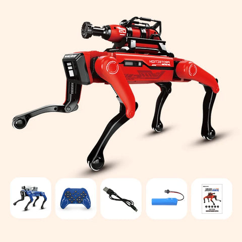 Intelligent Firefighting Robot Dog