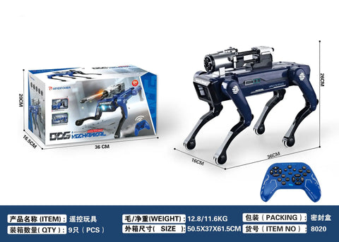 Intelligent Firefighting Robot Dog