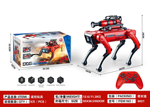 Intelligent Firefighting Robot Dog