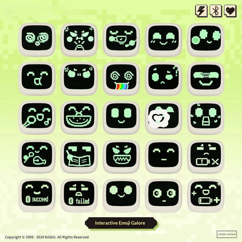 CUBE FACE Pixel  Earphones